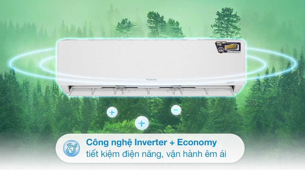 Máy lạnh Nagakawa Inverter 2.5 HP NIS-C24R2T28