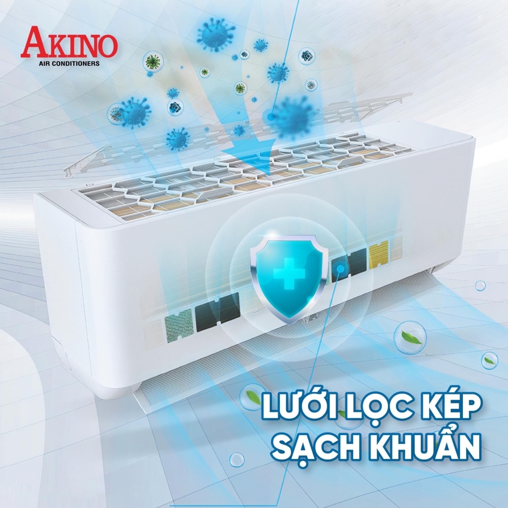 Máy lạnh AKINO 1.5 HP Inverter TH-T1C12INVFA ( Mode 2024)