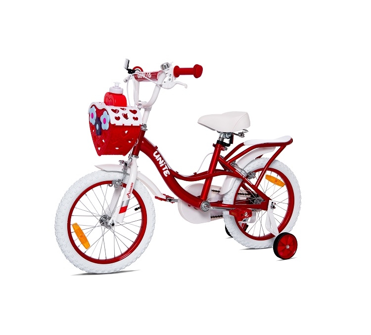 Xe đạp 3 bánh trẻ em Thống Nhất Princess TE16 giỏ trái tim (Dành cho trẻ từ 3 đến 8 tuổi)