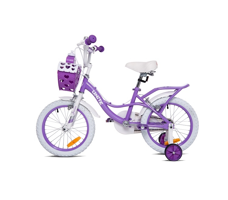 Xe đạp 3 bánh trẻ em Thống Nhất Princess TE16 giỏ trái tim (Dành cho trẻ từ 3 đến 8 tuổi)