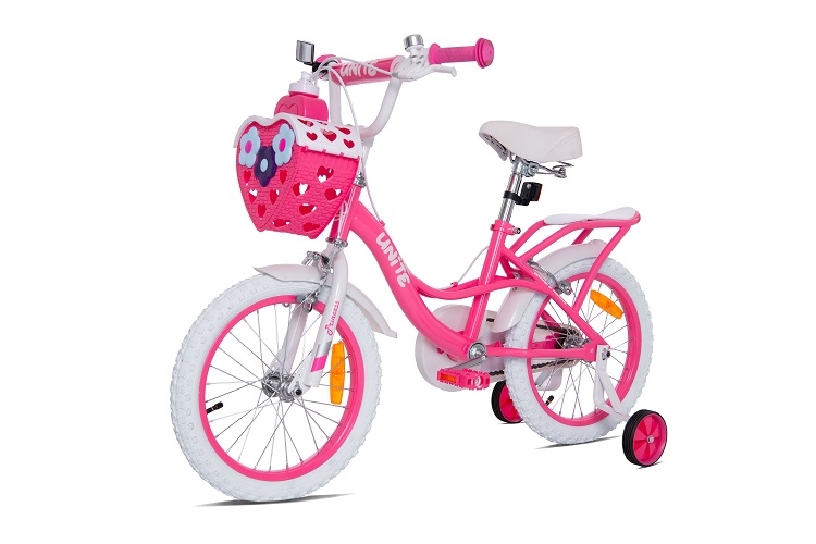 Xe đạp 3 bánh trẻ em Thống Nhất Princess TE16 giỏ trái tim (Dành cho trẻ từ 3 đến 8 tuổi)