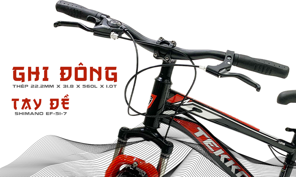 Xe đạp Tekko thể thao trẻ em Legend L200 cỡ bánh 20 inch (Phù hợp với bé từ 6 đến 10 tuổi)