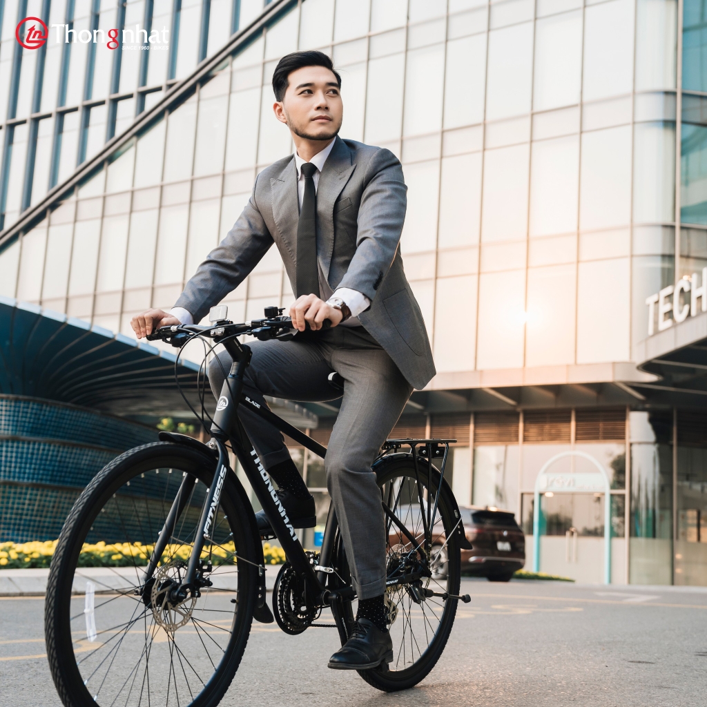 Xe đạp thể thao Thống Nhất Touring Blade khung nhôm, đi dây âm sườn