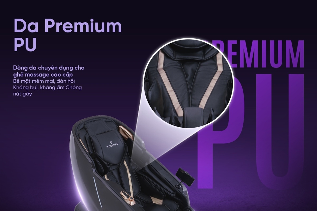Ghế massage 4D cao cấp Toshiko T96