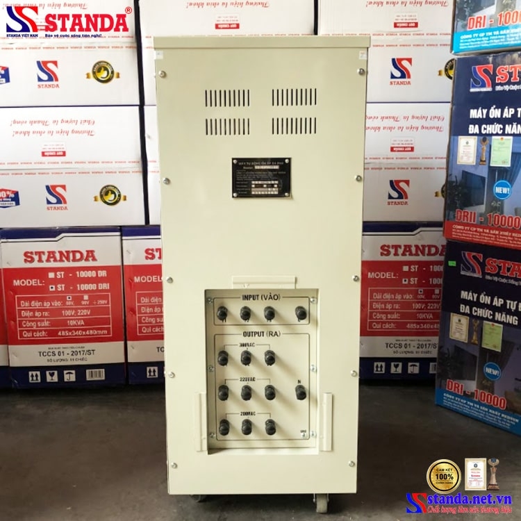 ỔN ÁP 3 PHA STANDA 20KVA CHÍNH HÃNG