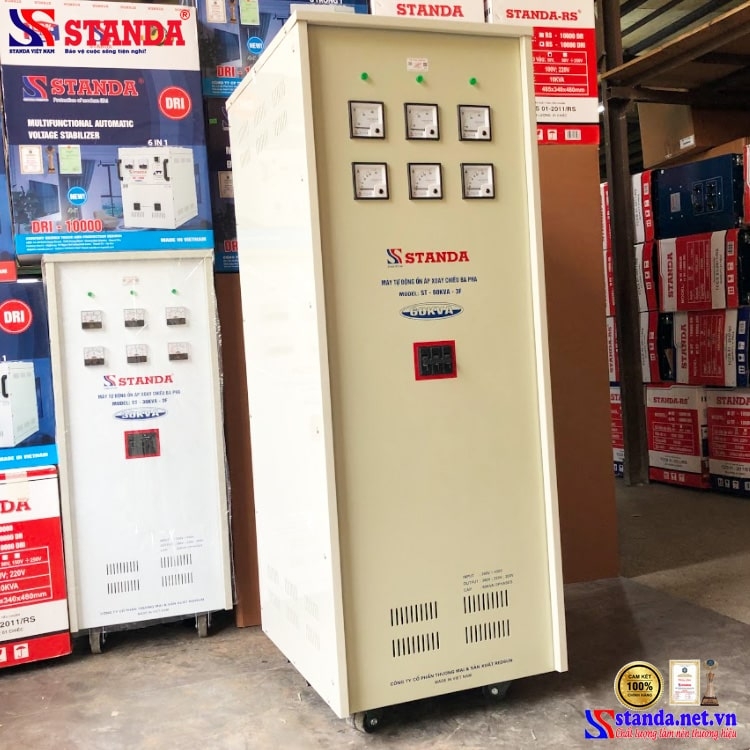 ỔN ÁP STANDA 60KVA CHÍNH HÃNG