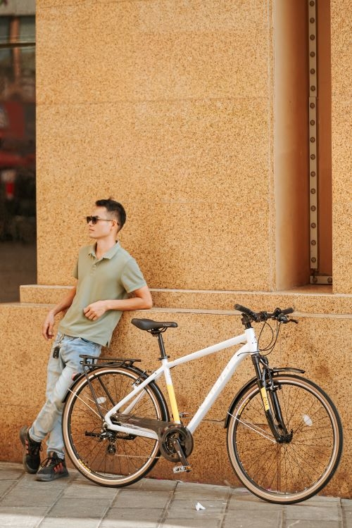 Xe đạp thể thao Calli H3000 Khung nhôm, tem phản quang