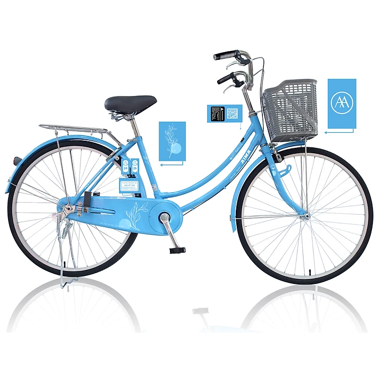 Xe đạp mini Wahama SAKURA 26 inch