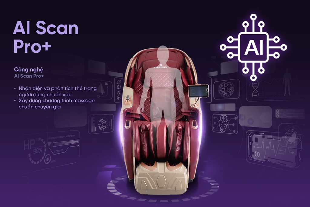 Ghế massage cao cấp Toshiko Luxury Legend