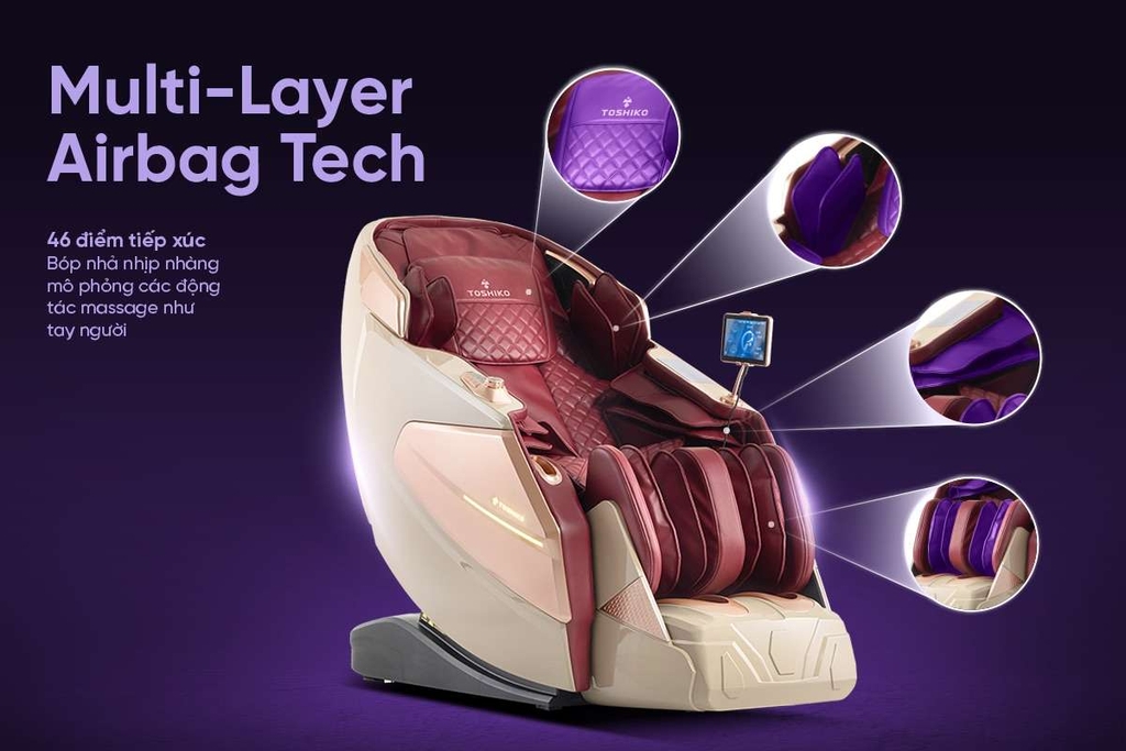 Ghế massage cao cấp Toshiko Luxury Legend