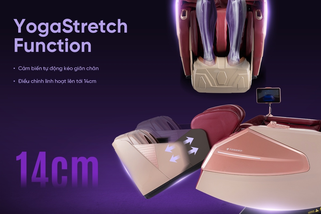 Ghế massage cao cấp Toshiko Luxury Legend