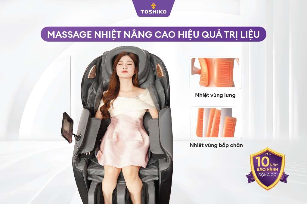 Ghế massage 3D Toshiko T80 Base