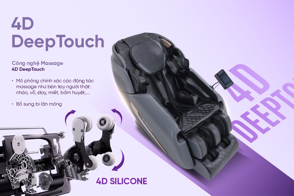 Ghế massage 4D Toshiko T86 Pro
