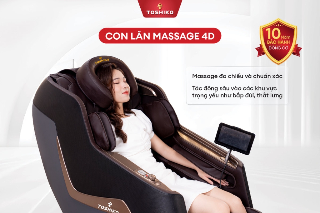 Ghế massage 4D Toshiko T89