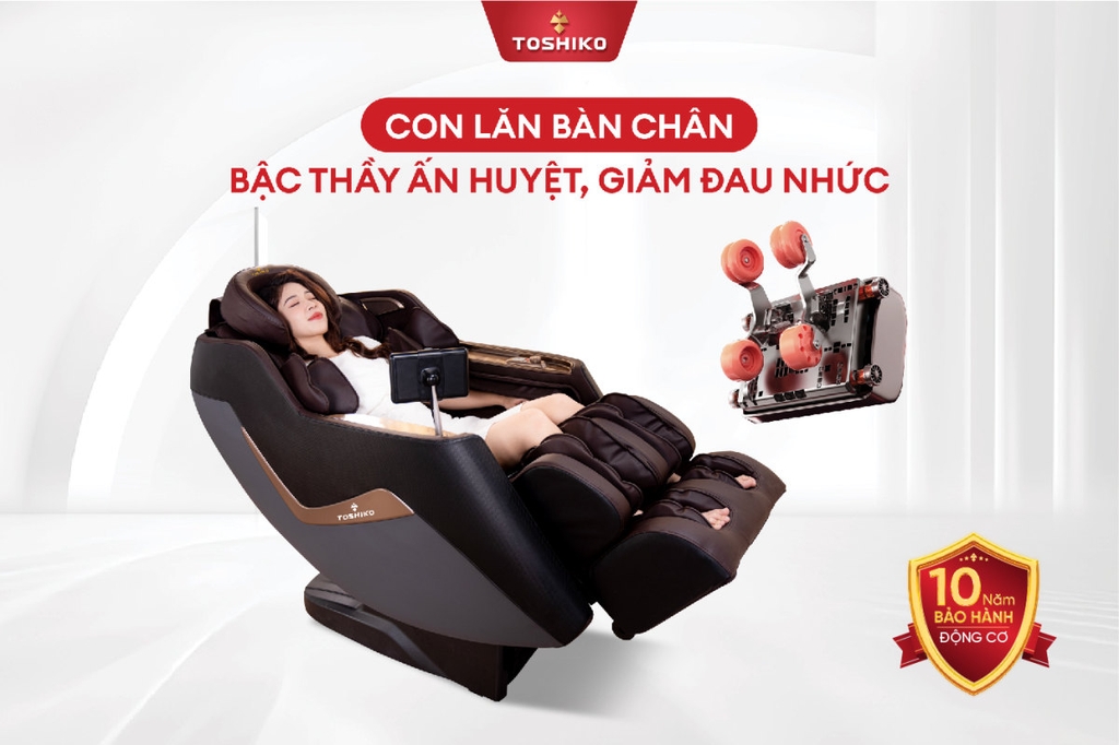 Ghế massage 4D Toshiko T89