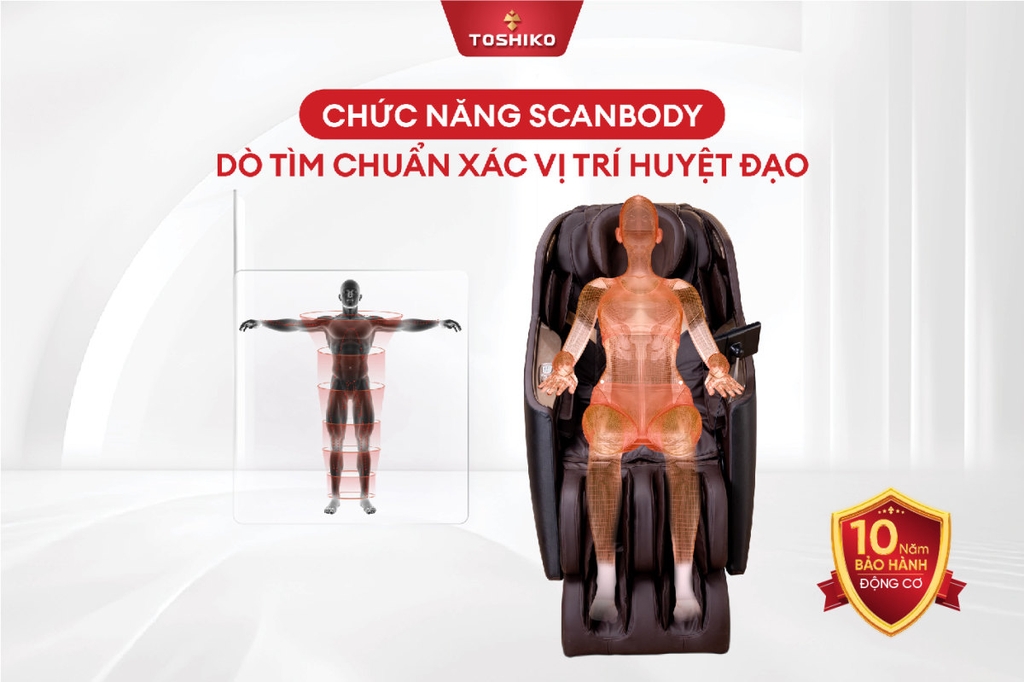 Ghế massage 4D Toshiko T89