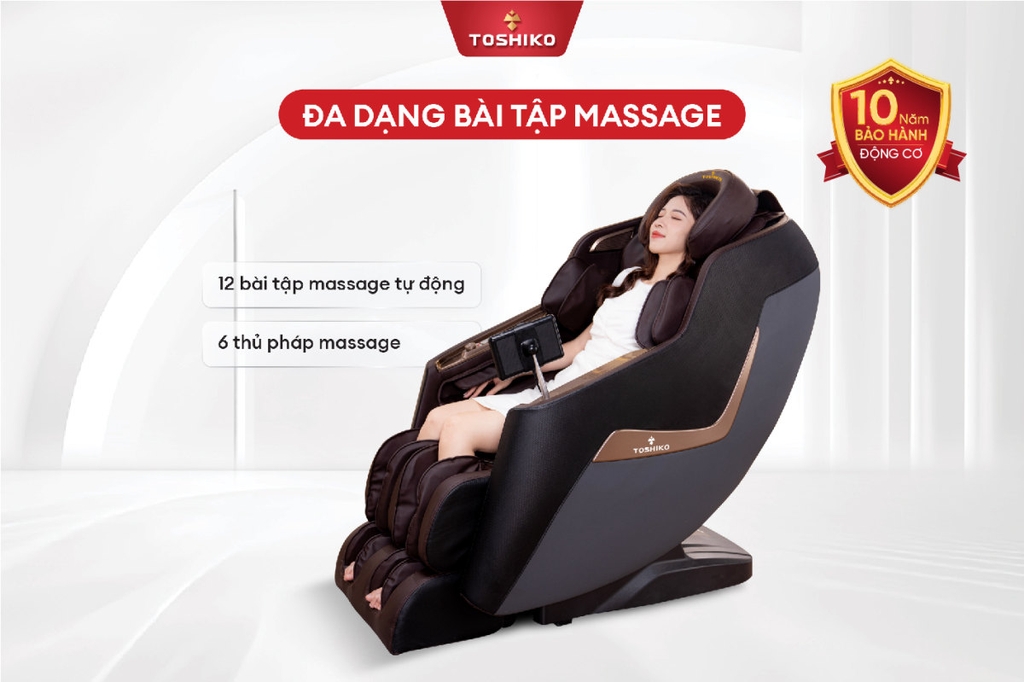Ghế massage 4D Toshiko T89