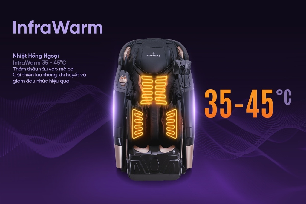 Ghế massage 4D cao cấp Toshiko T96