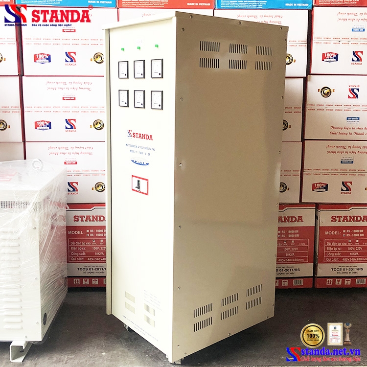 ỔN ÁP STANDA 75KVA 3 PHA DẢI 160V THẾ HỆ MỚI
