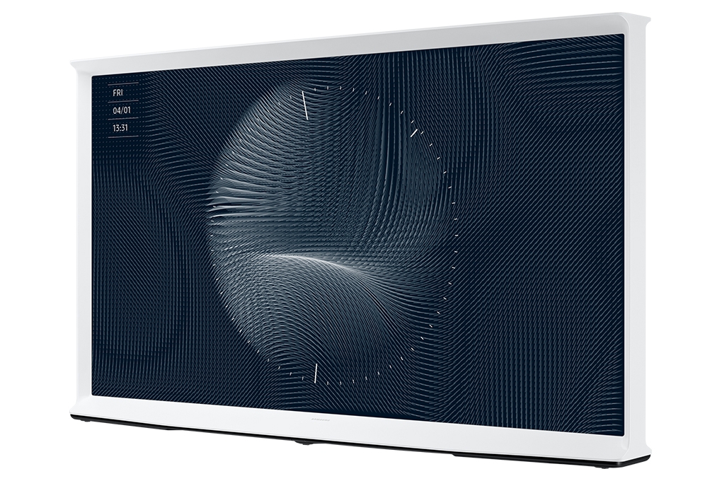 Smart Tivi Kiểu Chữ I Có Chân The Serif QLED Samsung 4K 55 inch QA55LS01BA