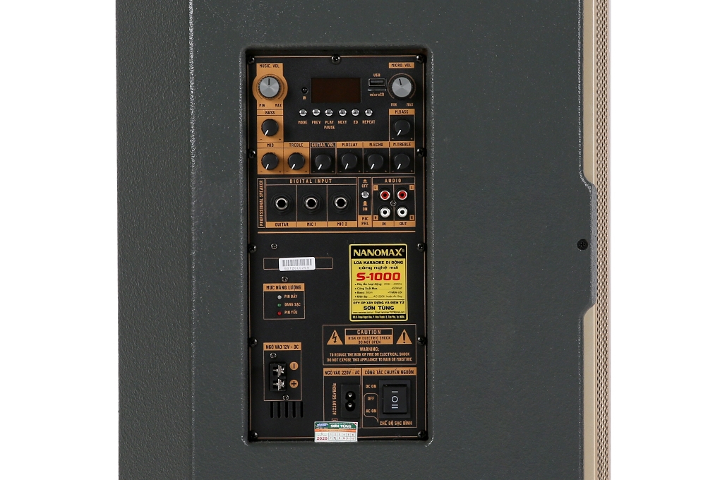 Loa kéo karaoke Nanomax S-1000 450W
