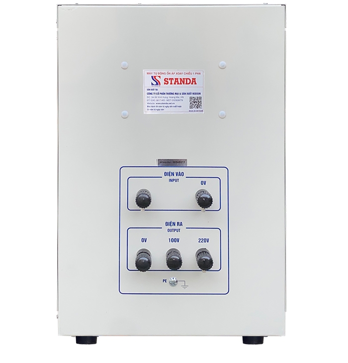 ỔN ÁP STANDA 10KVA DẢI 150V