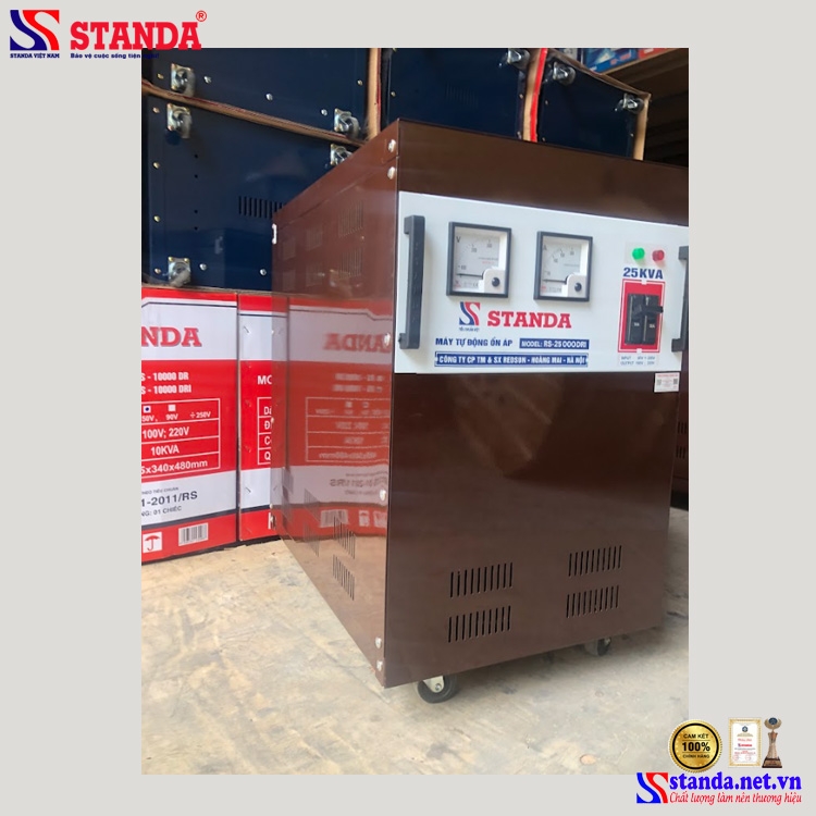 ỔN ÁP STANDA 25KVA DẢI 50V