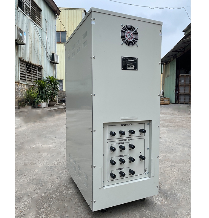 ỔN ÁP STANDA 45KVA DẢI 260V DÂY ĐỒNG 100% THẾ HỆ MỚI