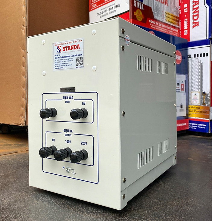 ỔN ÁP STANDA 5KVA DRI (50V-250V)