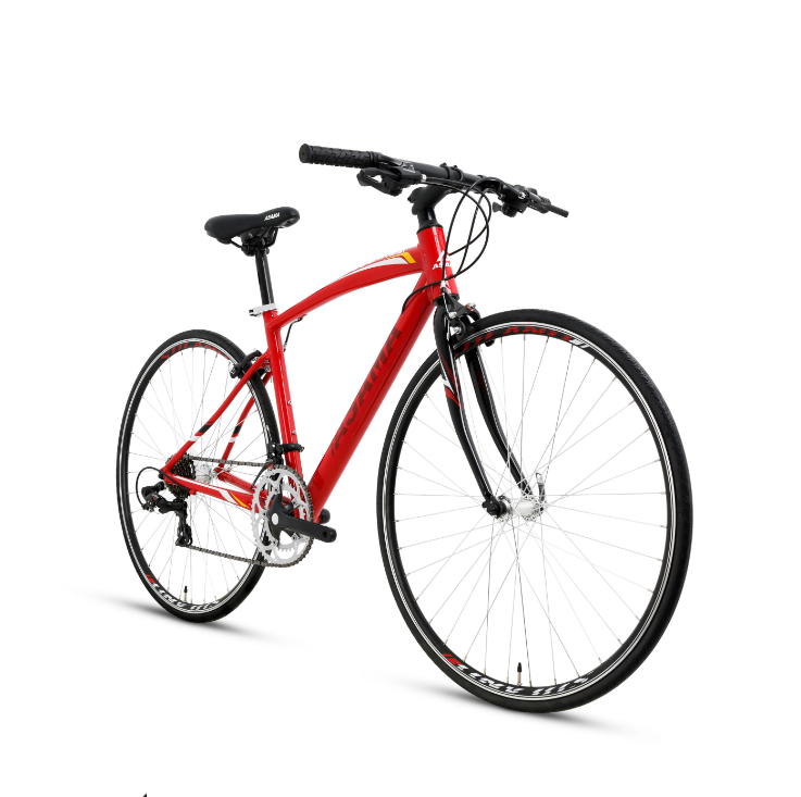 Xe đạp Asama thể thao Solano 2.0T RB-SL2804T tay thẳng, Khung hợp kim nhôm