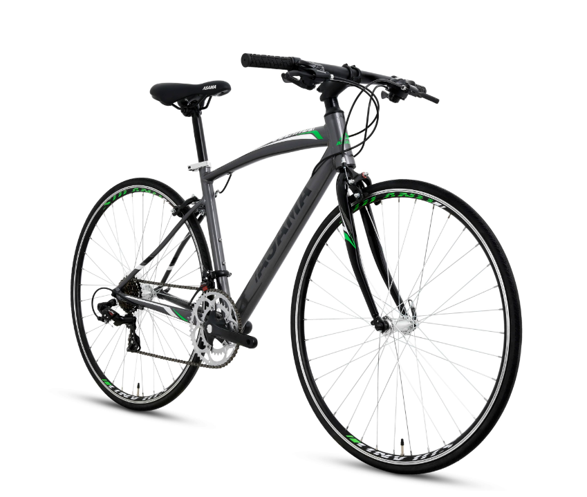 Xe đạp Asama thể thao Solano 2.0T RB-SL2804T tay thẳng, Khung hợp kim nhôm