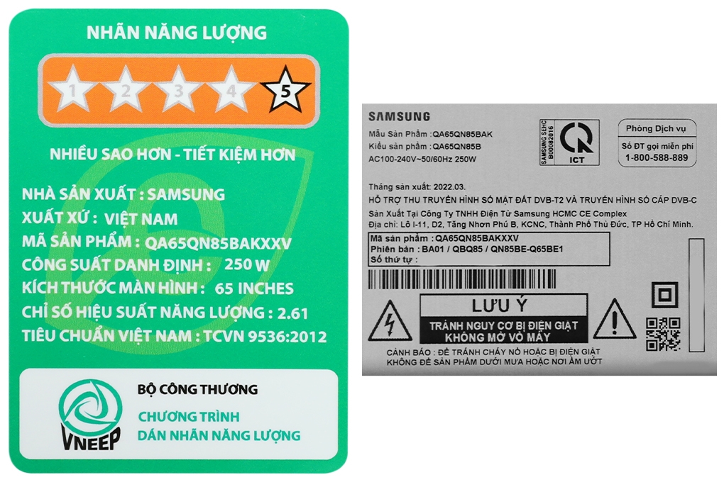 Smart Tivi Neo QLED 4K 65 inch Samsung QA65QN85B