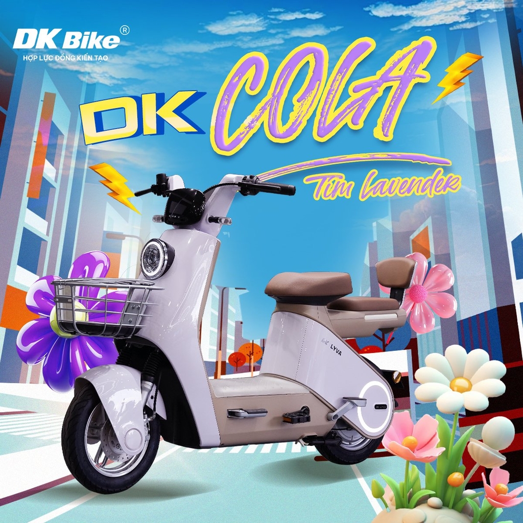 Xe đạp điện DK Lyva Cola