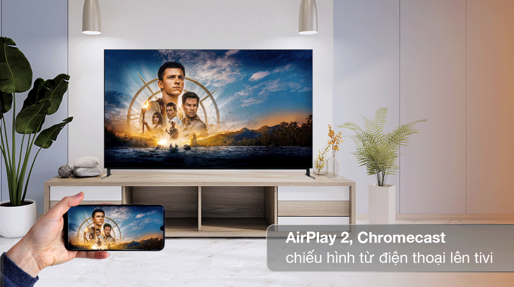 Google Tivi Mini LED Sony 4K 75 inch XR-75X95K