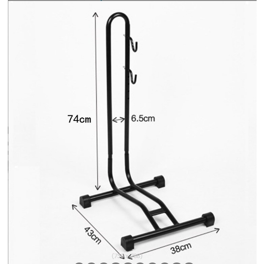 Giá đỡ xe đạp 2 móc chắc chắn