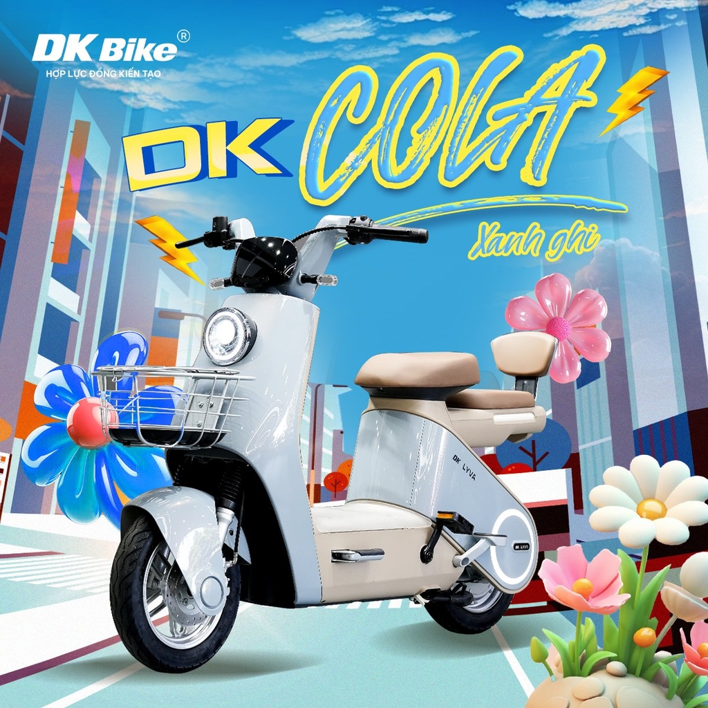 Xe đạp điện DK Lyva Cola