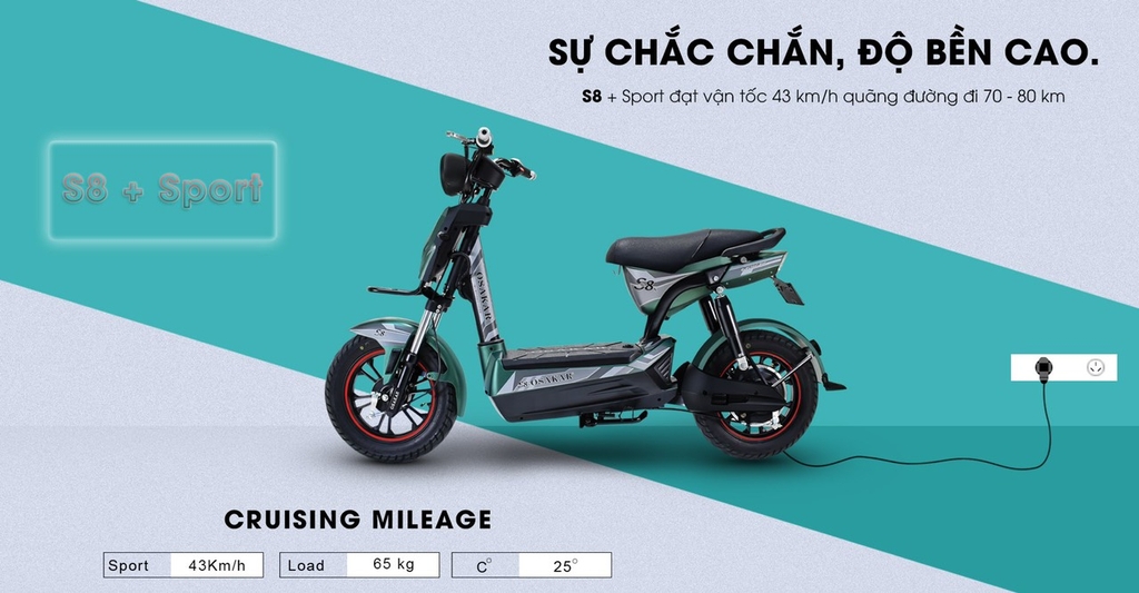 Xe máy điện Osaka S8 SX