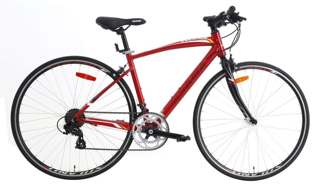 Xe đạp Asama thể thao Solano 2.0T RB-SL2804T tay thẳng, Khung hợp kim nhôm
