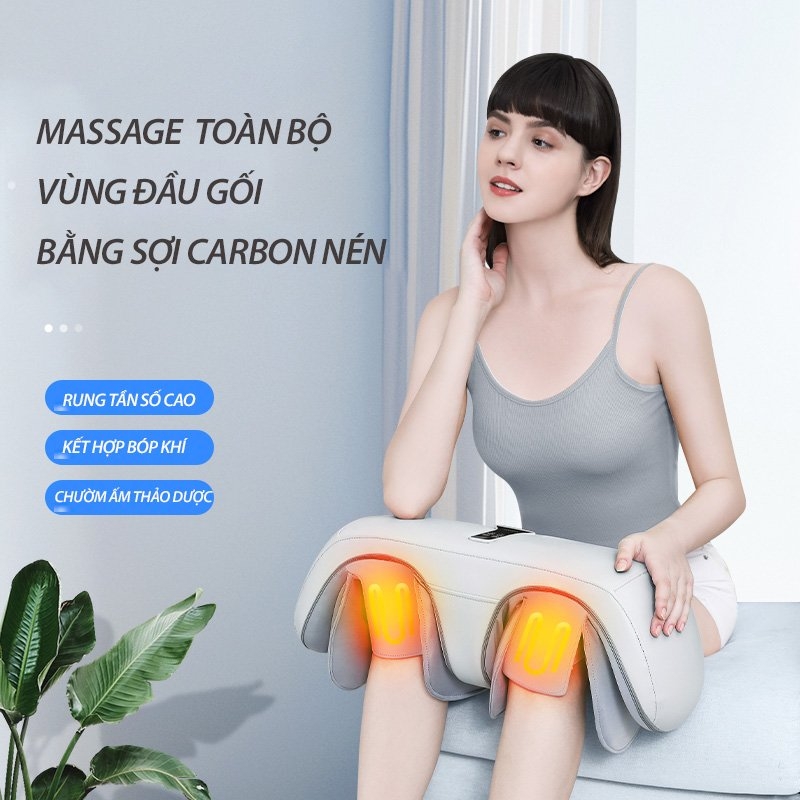 Massage Đầu Gối Đa Năng RULAX, Kết Hợp Khí, Nhiệt, Rung, Cho Hiệu Quả Giảm Đau Nhanh Chóng