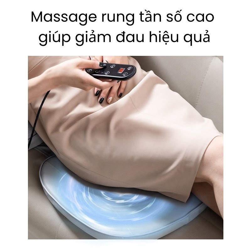 Đệm Ghế Massage Toàn Thân RL28 - Đệm Massage Chuyên Sâu Vùng Lưng Và Cổ Vai Gáy