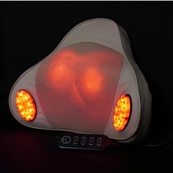 Gối Massage Hồng Ngoại Phiên Bản Sạc Pin Cao Cấp RL18 PLUS Mát Xa Đa Năng Giúp Giảm Đau Mỏi Hiệu Quả