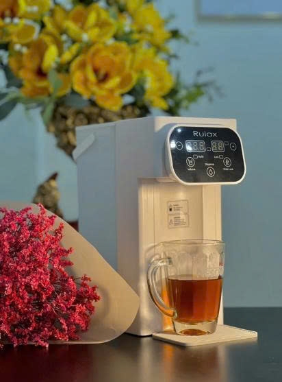 Máy Làm Nóng Nước Siêu Tốc Tức Thời Sau 3s Thương Hiệu Rulax, Đun Nước Nóng Nhiều Nhiệt Độ Khác Nhau ( BH 12 Tháng)