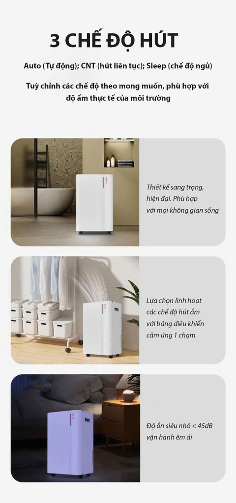 Máy Hút Ẩm Gia Đình RL-29 RULAX Công Nghệ Máy Nén 14L/D, Bảo Hành Chính Hãng 24 tháng