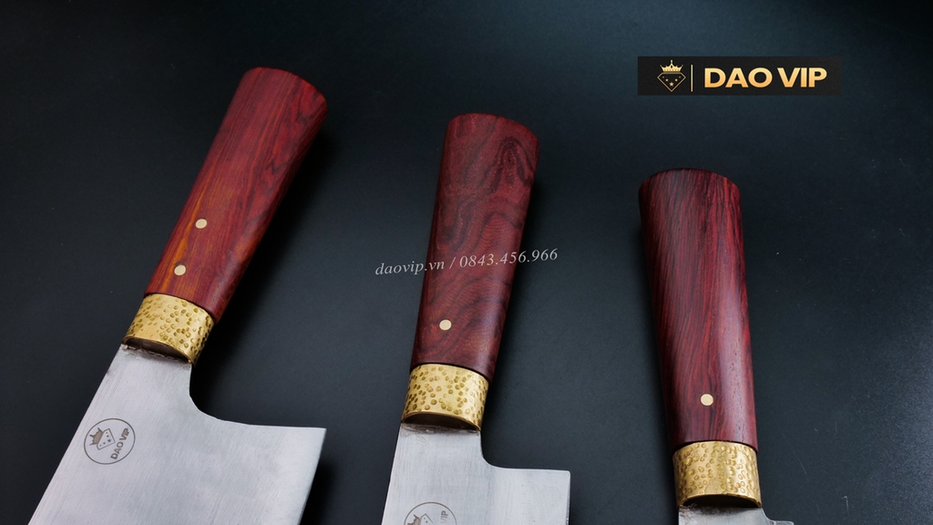 Bộ dao 3 món thép không rỉ DAO VIP DV04