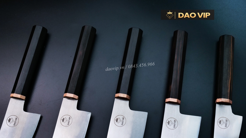 Bộ dao 5 món thép không rỉ DAO VIP DV06
