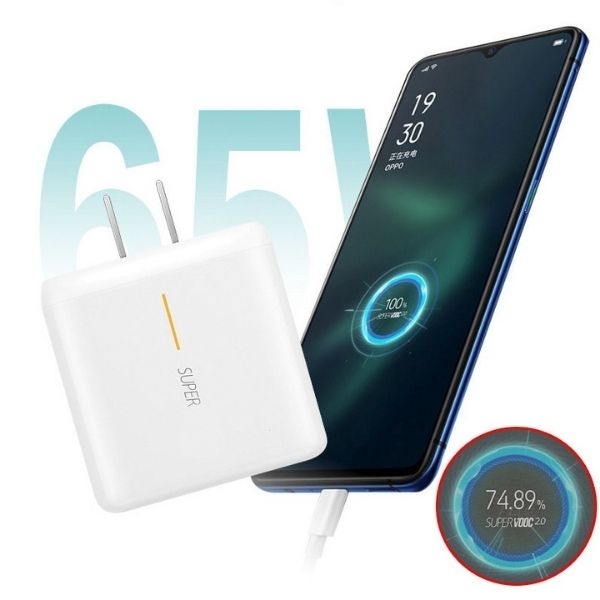 Bộ Sạc Siêu Nhanh Super Vooc Oppo 65W/Xiaome/Vivo Chân Type C - Bảo Hành 12 Tháng