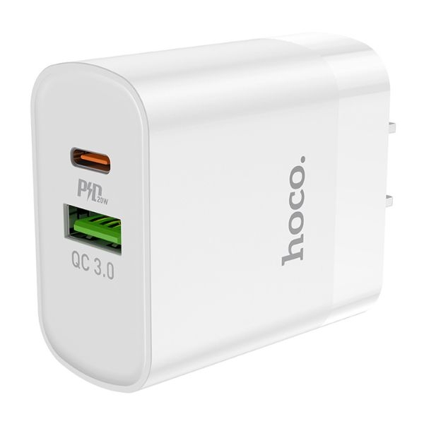 Bộ Sạc Nhanh C80 Plus Rapido PD20W+QC3.0 Charger Type C to iP