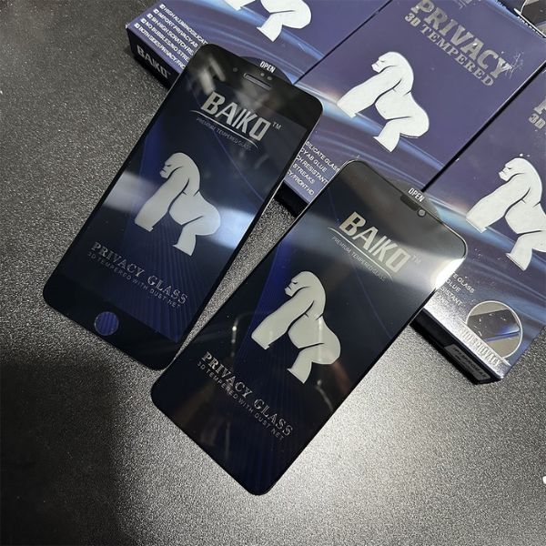 Kính Cường Lực Chống Nhìn Trộm & Bảo Vệ Màng Loa Cho  Iphone 7Plus/8Plus/X/Xsmax/11/11Promax/12/12Promax/13/13Promax