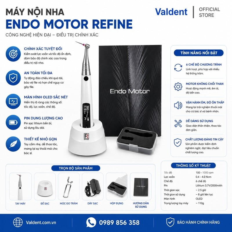 Máy nội nha Endo Motor Refine