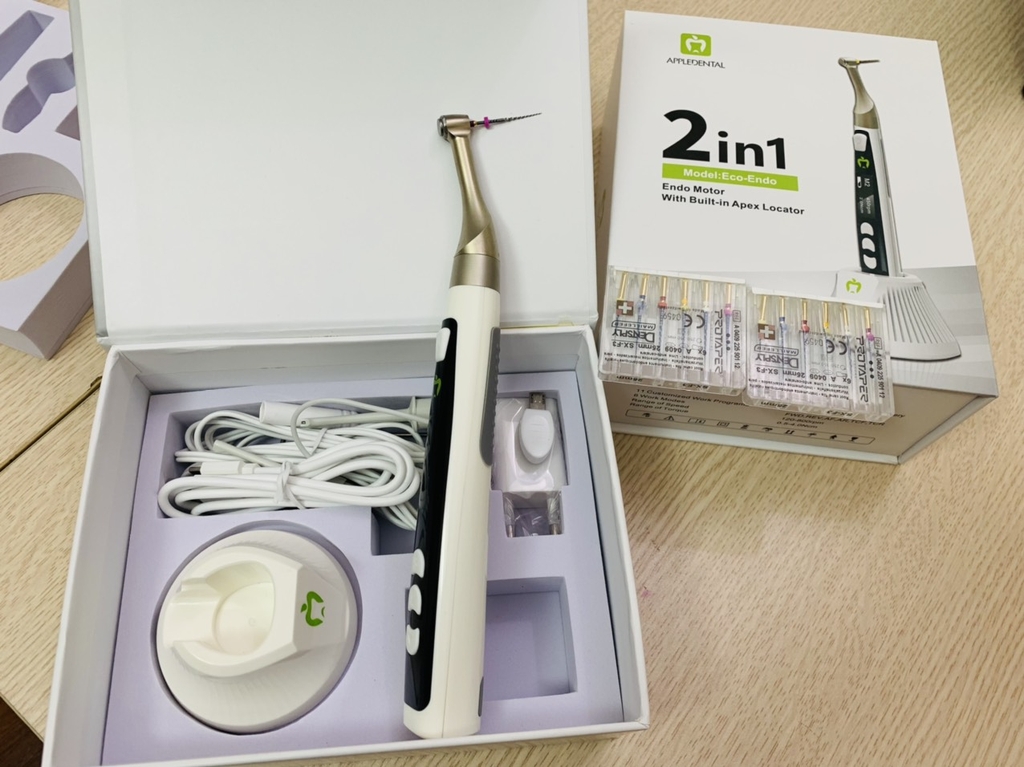 Máy nội nha kết hợp định vị chóp Apple Dental